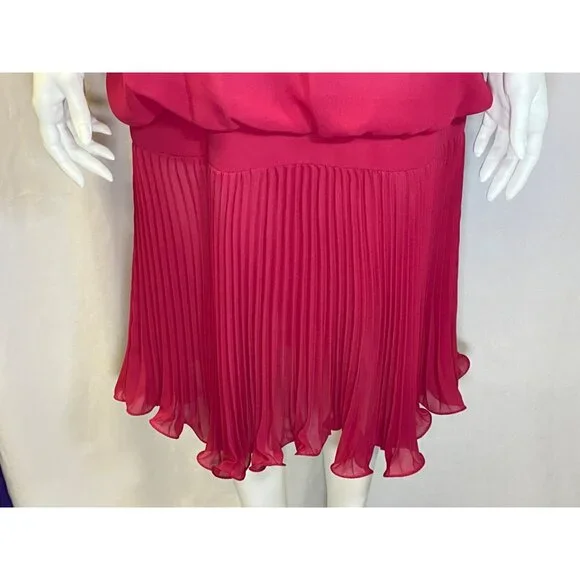 Vintage Women's Dress size 6 8 Lizzy & Johnny by Lucero drop waist 80's retro - Picture 3 of 9